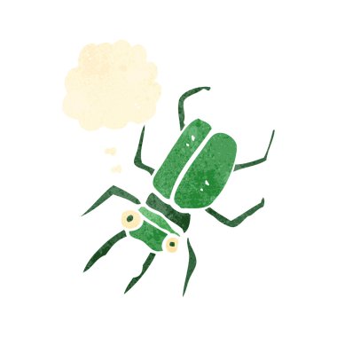 Retro karikatür hata