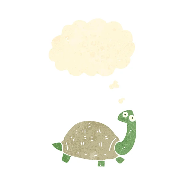 复古卡通乌龟 — 图库矢量图片