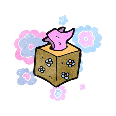 Retro karikatür dokular