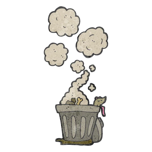 Retro kreskówka śmieci — Wektor stockowy