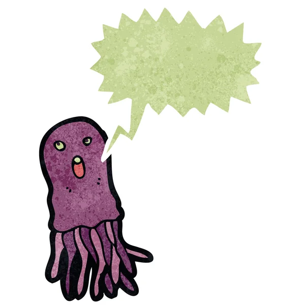 Ретро-медузы — стоковый вектор
