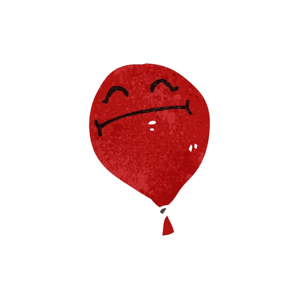 Ballon de dessin animé rétro — Image vectorielle