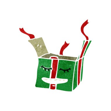 Noel hediyesi cartoon