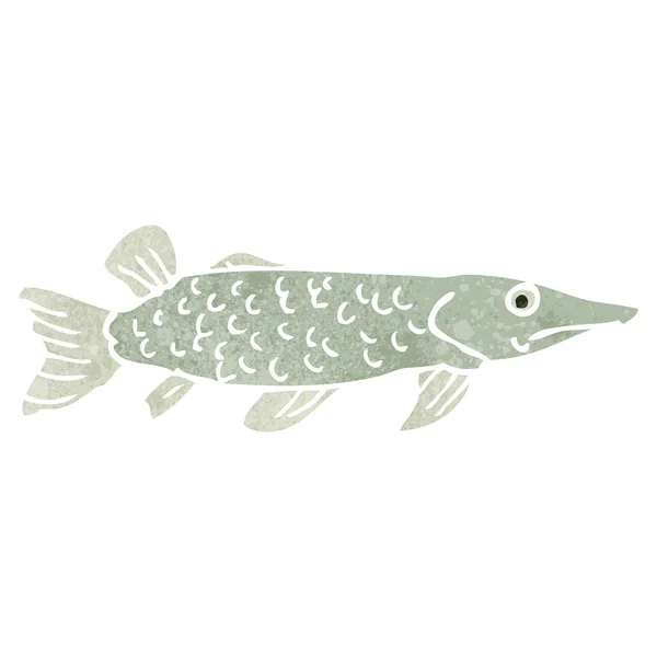 Рыба-ретро — стоковый вектор