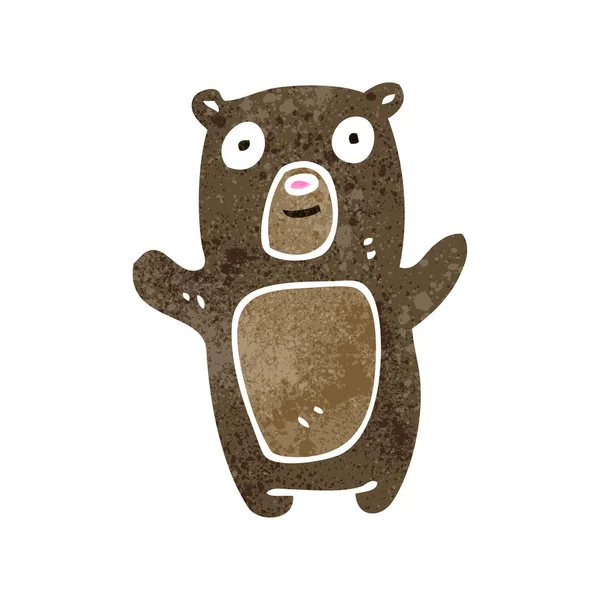 复古卡通熊 — 图库矢量图片