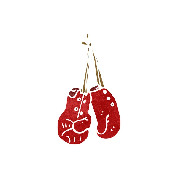 Cartoon boxing gloves — Stock Vector
