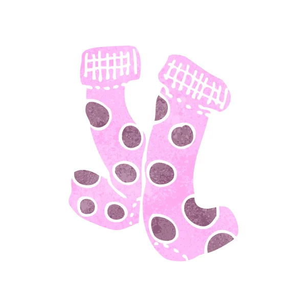 Chaussettes de dessin animé — Image vectorielle