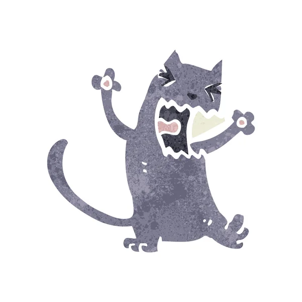 Pisica desene animate — Vector de stoc