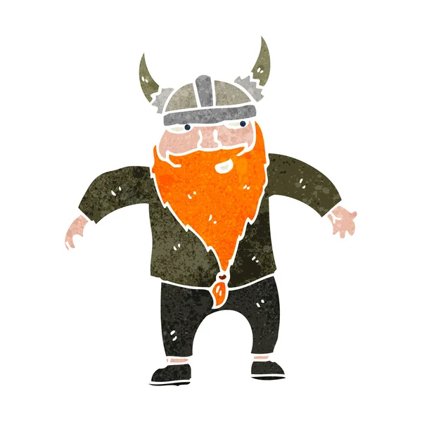 Viking cartoon — Stok Vektör