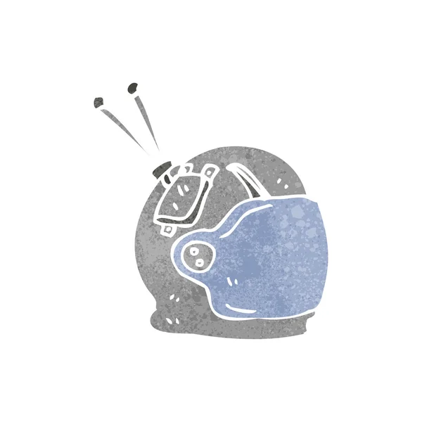 Cartoon ruimte helm — Stockvector
