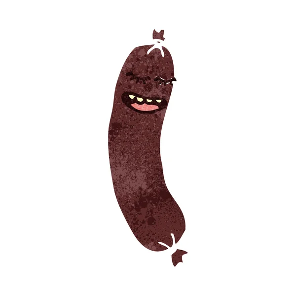 Saucisse de bande dessinée — Image vectorielle