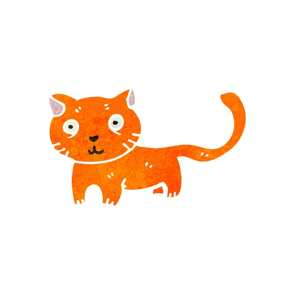 Dibujos animados gato divertido — Vector de stock