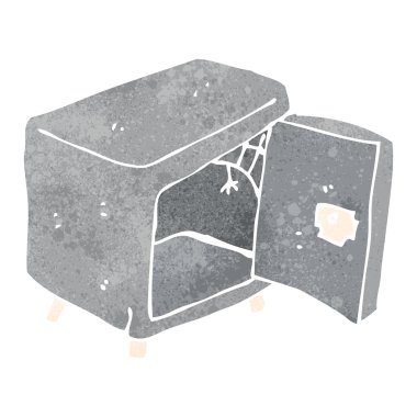 Retro karikatür güvenli