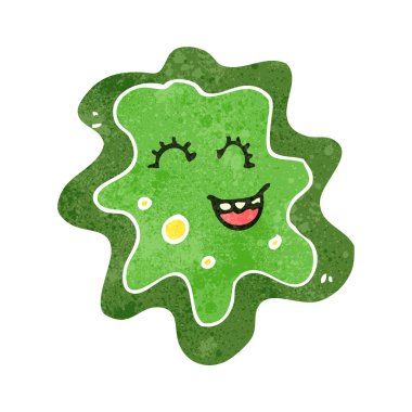 Retro karikatür germ