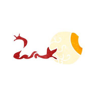 karikatür brüt göz küresi