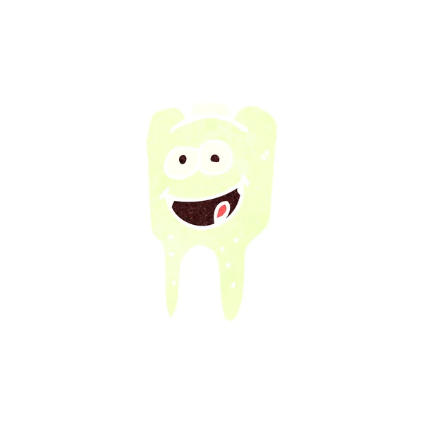 歯の漫画のキャラクター — ストックベクタ