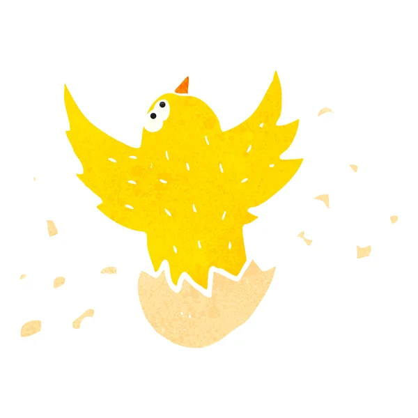 Hatching chick — Stock Vector