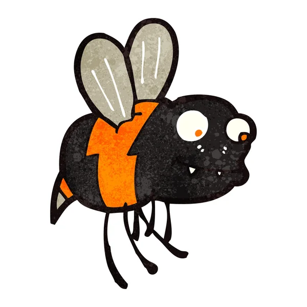 Pequeña abeja de dibujos animados — Archivo Imágenes Vectoriales