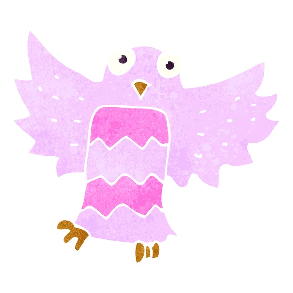 Cute cartoon owl — Stock Vector
