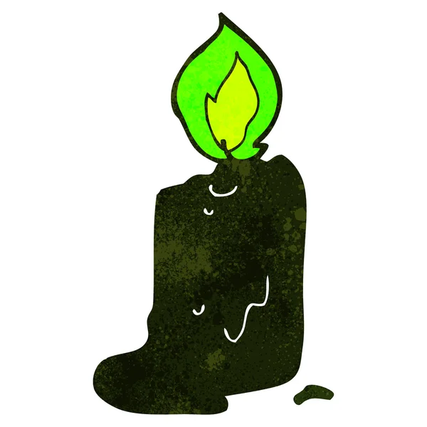 Cartoon candle — Stock Vector