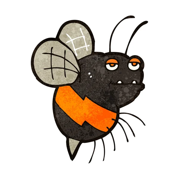 Pequeña abeja de dibujos animados — Vector de stock