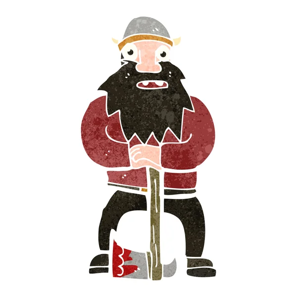 Мультфильм о викингах — стоковый вектор