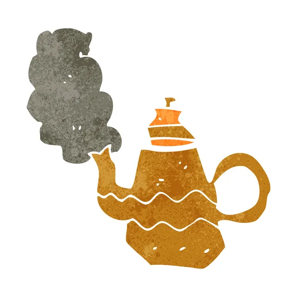 Cafetière dessin animé — Image vectorielle