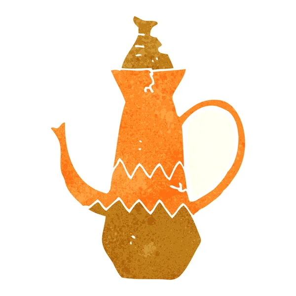 Karikatür kahve kap — Stok Vektör