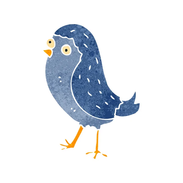 Смешная мультяшная птица — стоковый вектор