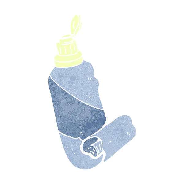 Tube de dessin animé de dentifrice — Image vectorielle