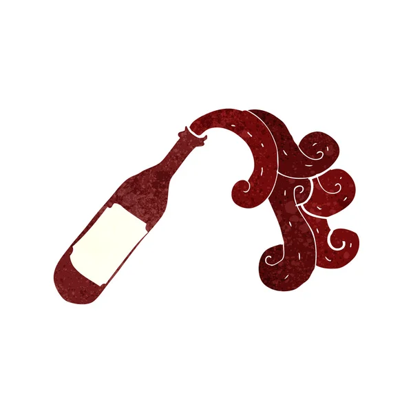 Wine bottle cartoon Vector Art Stock Images | Depositphotos