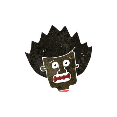 kopmuş kafa çizgi film karakteri