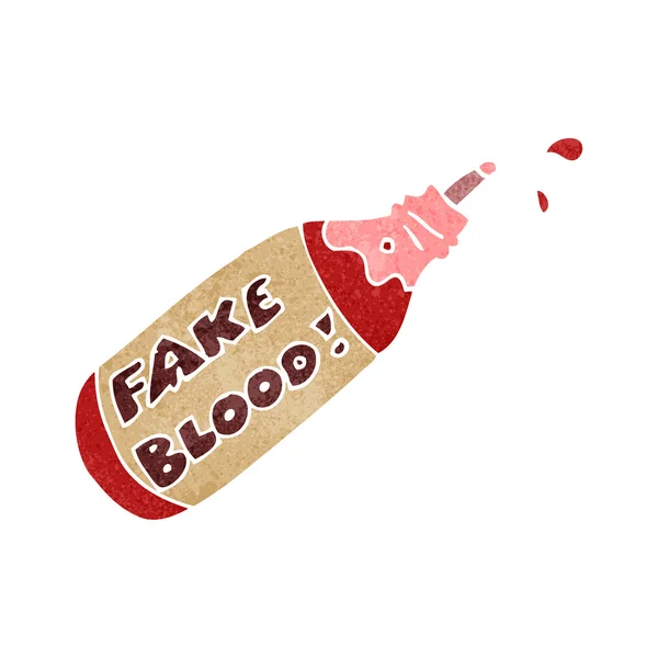 Desenhos animados de sangue falso —  Vetores de Stock