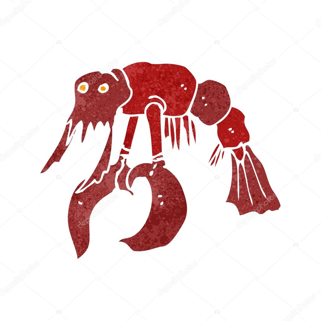 wallpapers Dessin Homard https fr depositphotos com 29159049 stock illustration retro cartoon lobster html