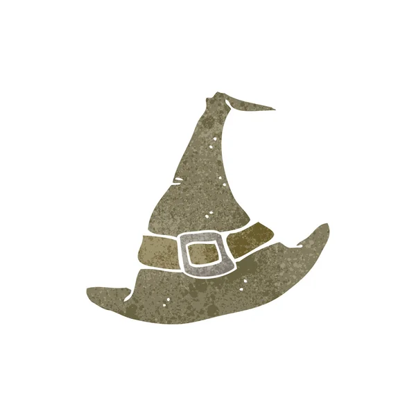 Chapeau de pèlerin dessin animé rétro — Image vectorielle