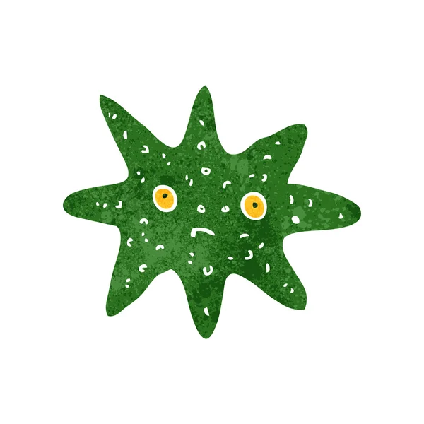 Retro kreslený hvězdice — Stockový vektor