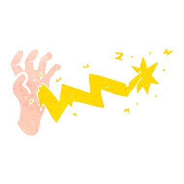 karikatür elektrikli el