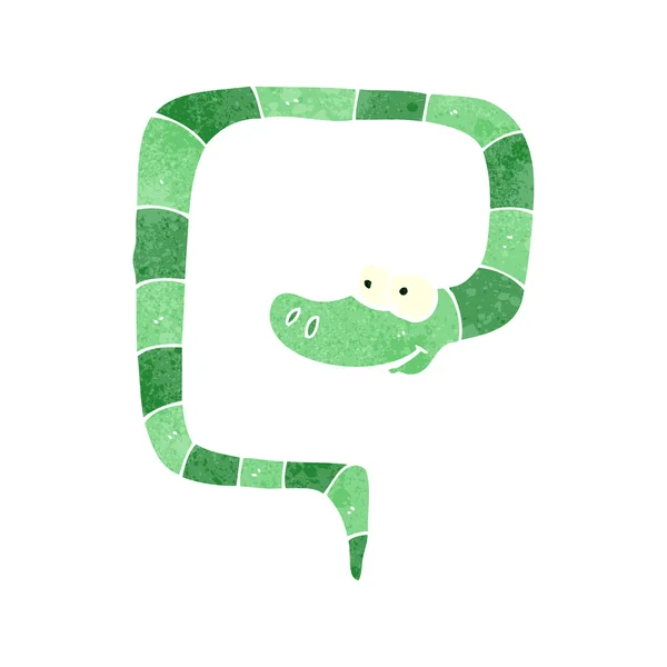 Retro kreskówka węża — Wektor stockowy