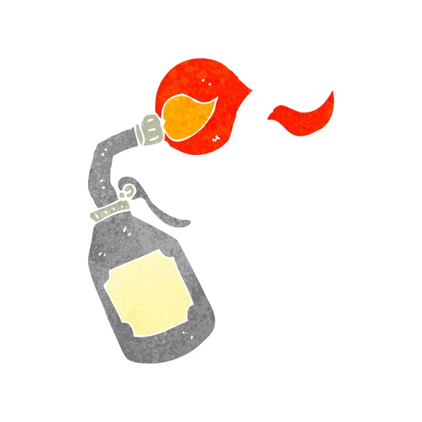 Dessin animé souffler torche — Image vectorielle