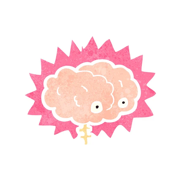 만화 뇌 — 스톡 벡터