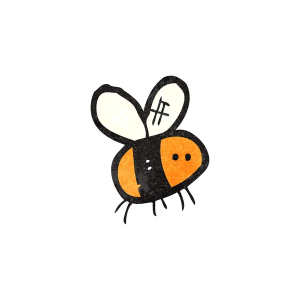 Petite abeille de bande dessinée — Image vectorielle