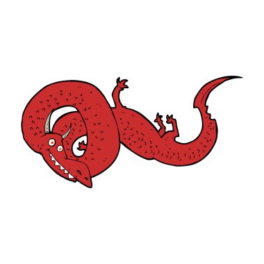karikatür dragon