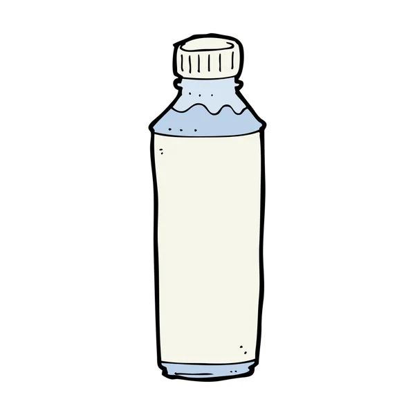 Botella de dibujos animados de agua — Vector de stock