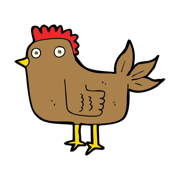 Cartoon rooster — Stock Vector