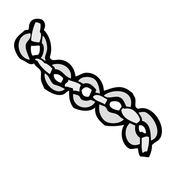 Kreslený řetěz — Stockový vektor