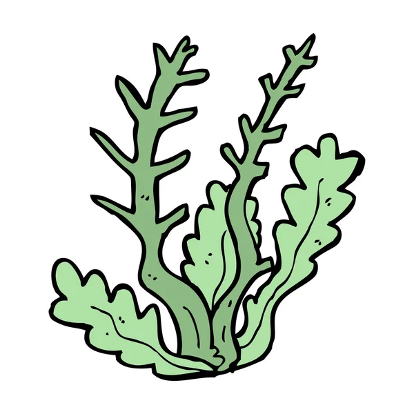 Cartoon Alga — Stockvector