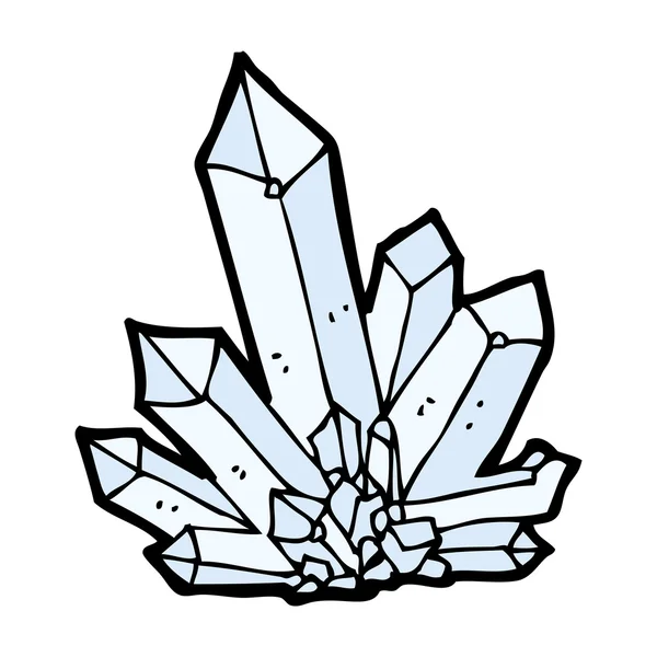 Карикатурные кристаллы — стоковый вектор