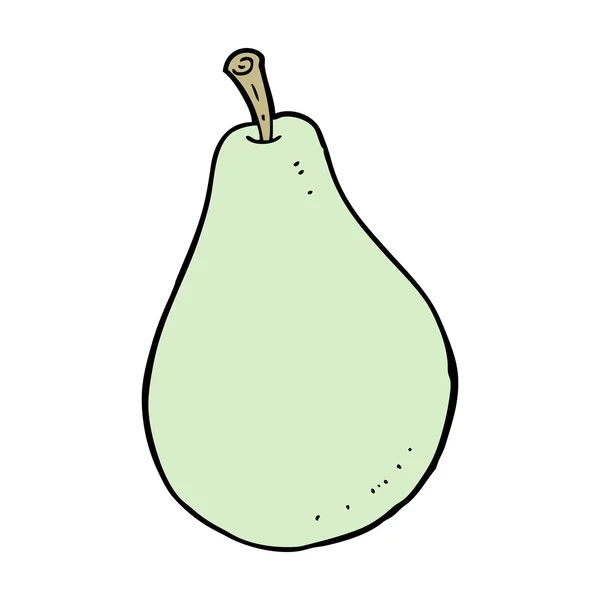 Poire de dessin animé — Image vectorielle