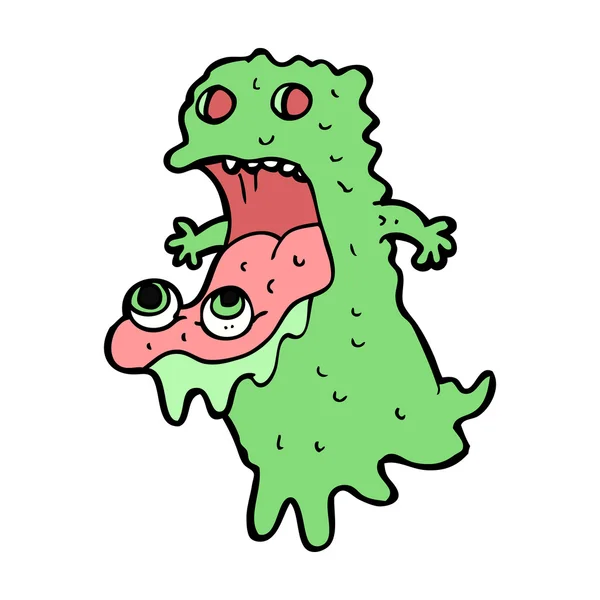 Groene monster — Stockvector