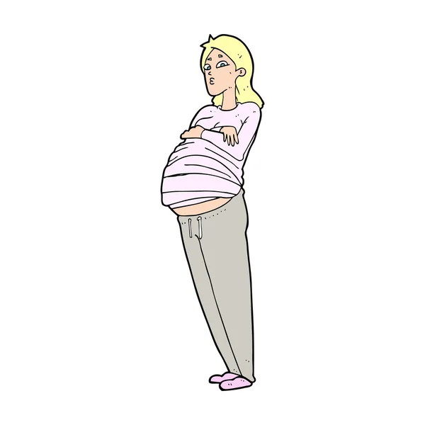 Mulher grávida —  Vetores de Stock